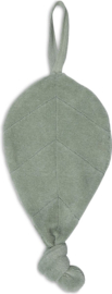 Speendoekje leaf ash green