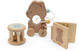 houten giftset bear brave
