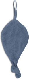 Speendoekje leaf jeans blue