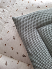 Boxkleed soft 80x100cm babydieren naturel 2 in 1