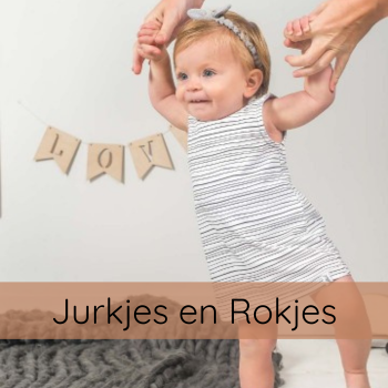 KLEDING baby jurkjes en rokjes