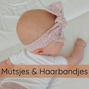 KLEDING baby haarbandjes en mutsjes