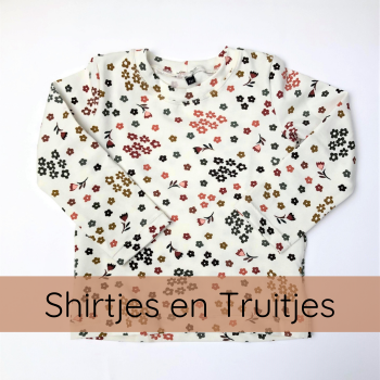 KLEDING baby shirtjes en truitjes