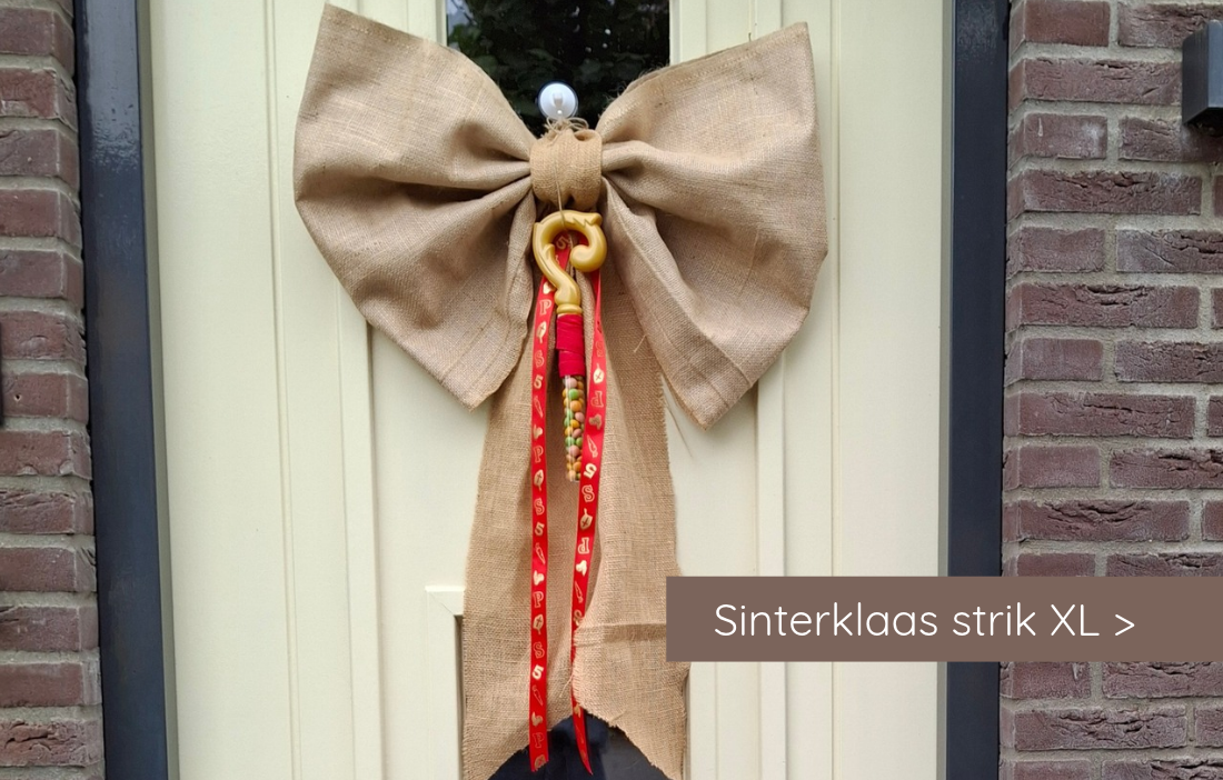 Sinterklaas deurstrik XL