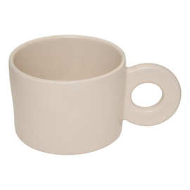 Mok met oor wit – 31 cl – 13,3 x 6,9 x 9,8 cm