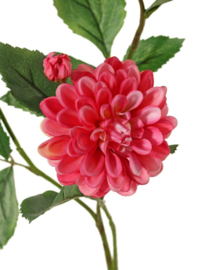 Kunstbloem Dahlia roze