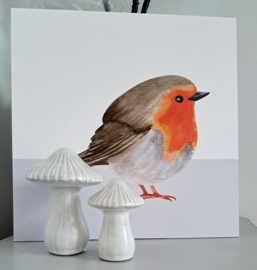 Paddenstoel wit 8,6cm
