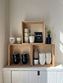 Gusta wandplank hout