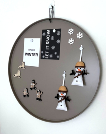 Schneemann Filz