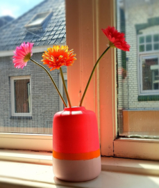 Gerbera oranje