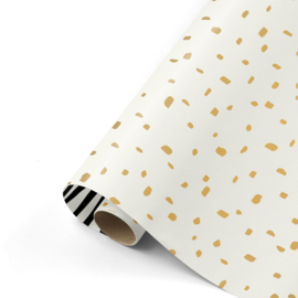 Dubbelzijdig FSC Cadeaupapier – 50 cm x 3 m