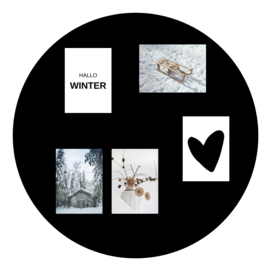 Kaart Hallo Winter