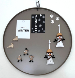 Schneemann Filz