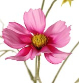Kunstbloem Cosmea roze