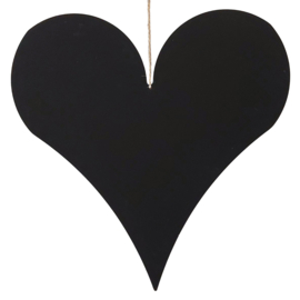 Houten hart memobord 50cm - Veel mogelijkheden