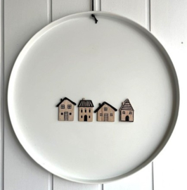 Huisjes 4 stuks