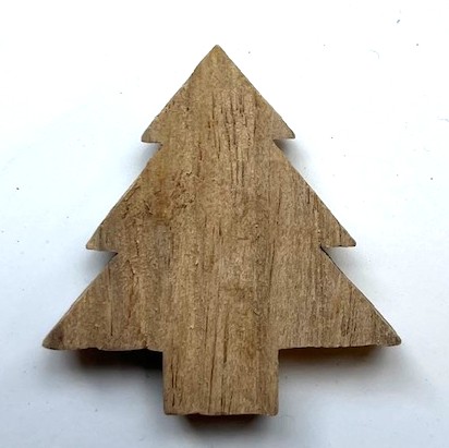Magneet kerstboom 4 cm