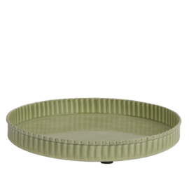 Groot rond groen magneetbord – Ø 60 cm – IJzer