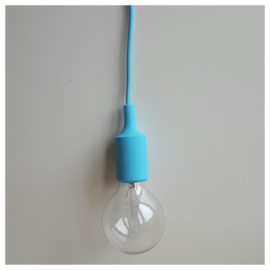 Hanglamp lichtblauw