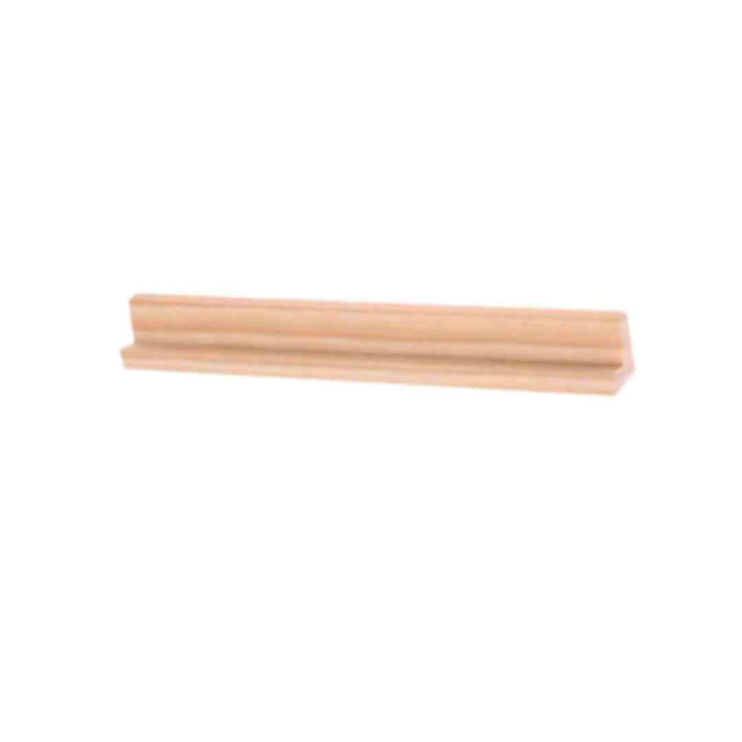 Plankje hout magnetisch 19cm