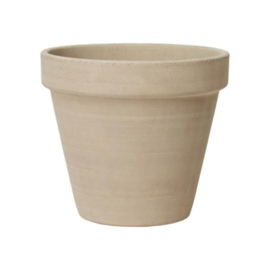 Bloempot terracotta zandbeige