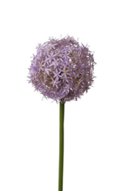 Kunstbloem Allium paars groot