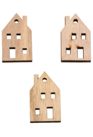 Magneet huisje 5cm