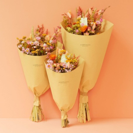Droogbloemen veldboeket zonnig