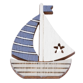 Magneet zeilboot 5cm
