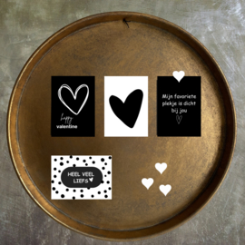 Magneetbord goud 57 cm