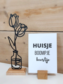 Kaart Huisje boompje beestje