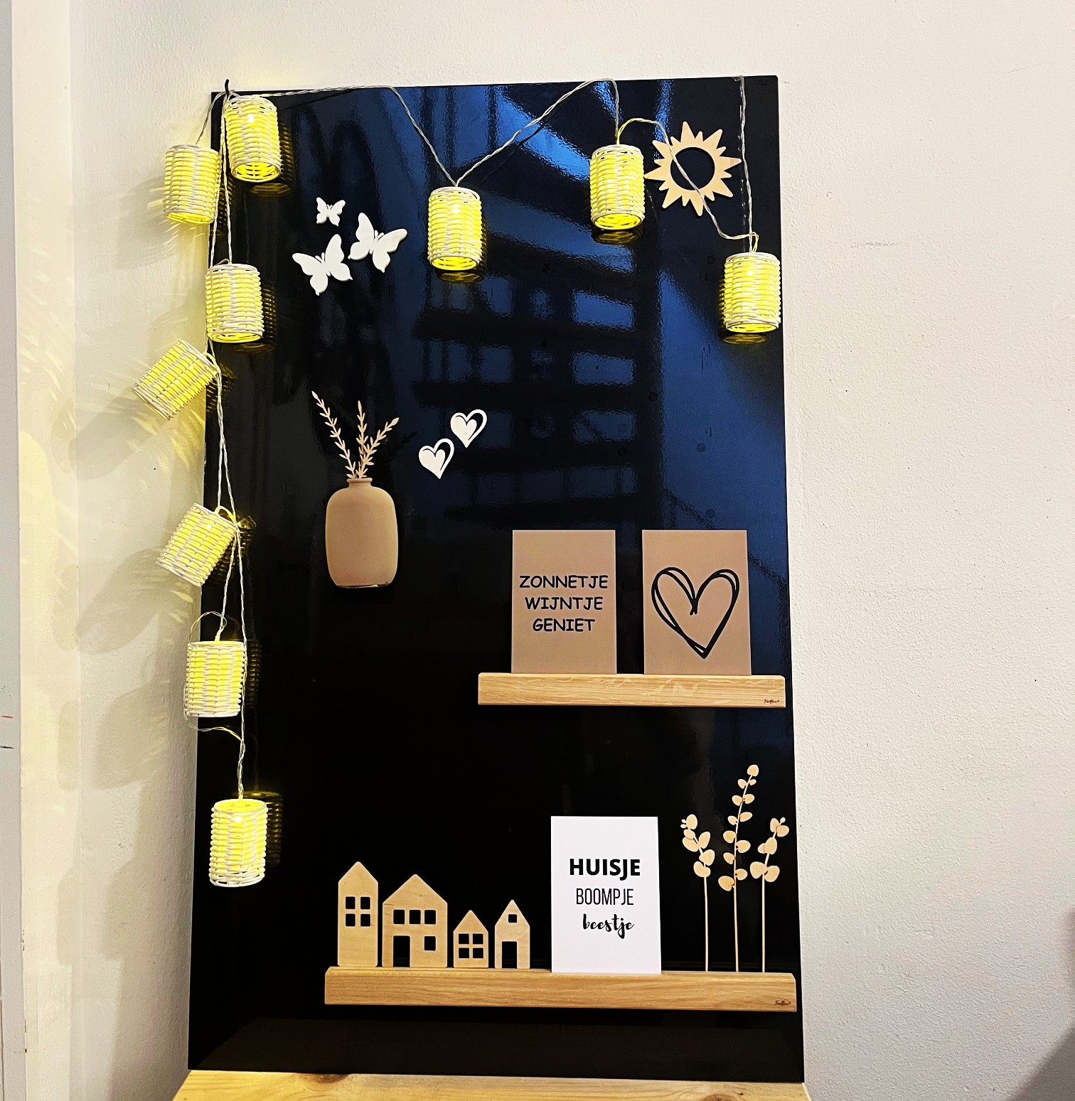 Magneetbord groen 60 x 100cm