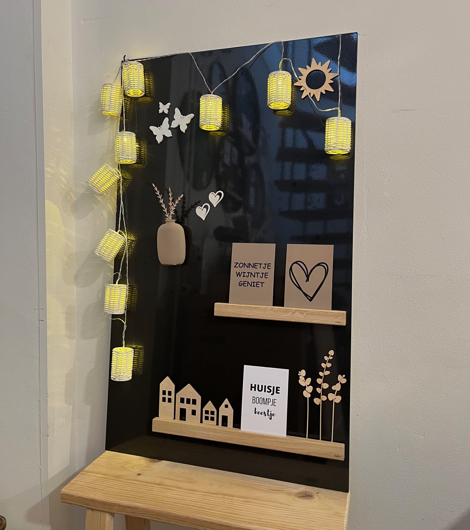 Magneetbord groen 60 x 100cm