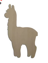 Magneet lama 13 cm