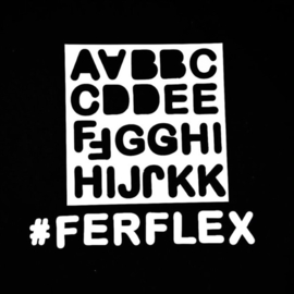 Set magneetletters wit 125 stuks
