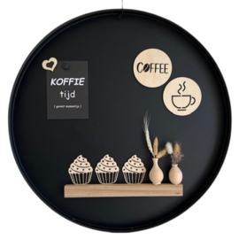 Magneet muffin 7,5cm
