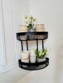 Stylingrek zwart hoek