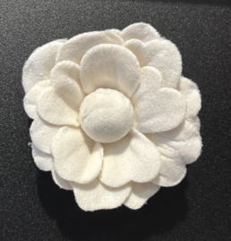 Magneet bloem fluweel