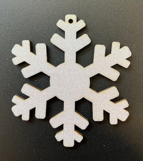 Magneet sneeuwvlok 10cm