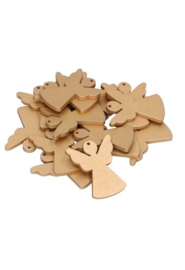Magneet engel goud 6 cm