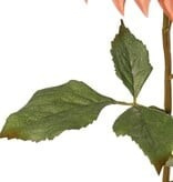 Kunstbloem Dahlia roze/zalm