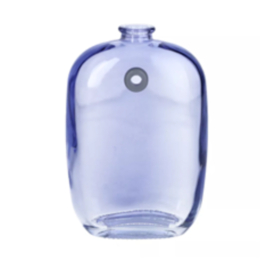 Wandvaas blauw 14,5cm