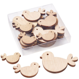 Magneet vogeltjes 3 stuks