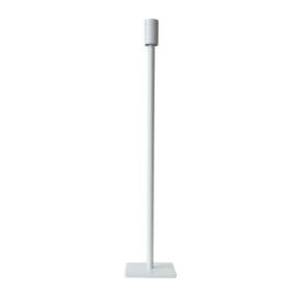 Leeff kandelaar grijs wit L 45cm