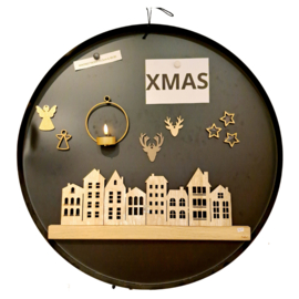 Houten huisjes