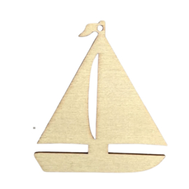 Magneet zeilboot 6 cm