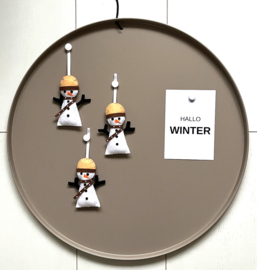 Schneemann Filz