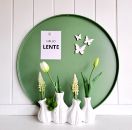 Magneetbord dienblad groen 50 cm