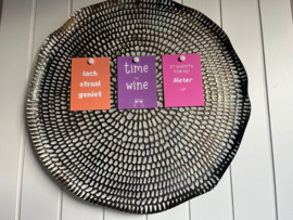 Magneetbord antiek zwart 58cm
