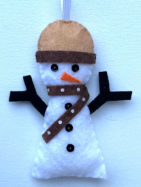 Schneemann Filz
